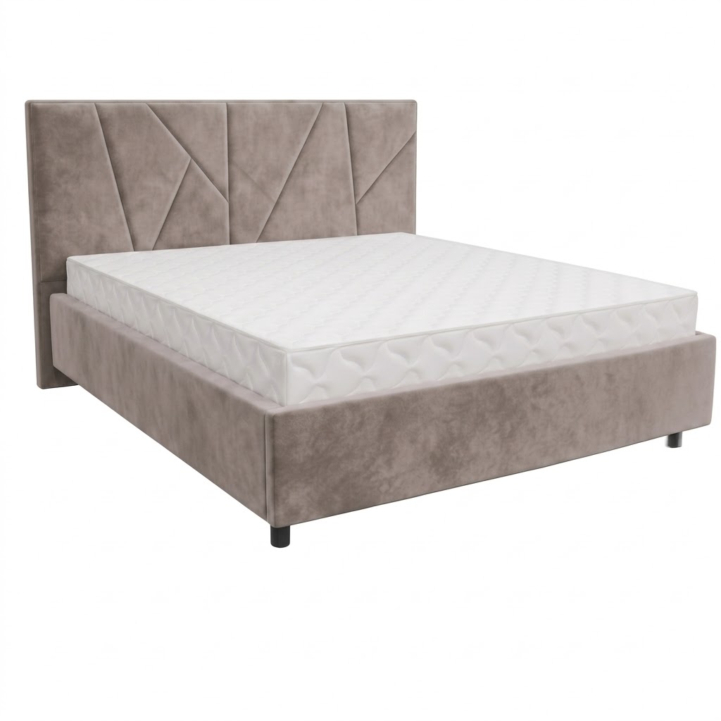Кровать Рица-4 1,8*2,0 Тк.Sensey Humus 3 кат Апогей