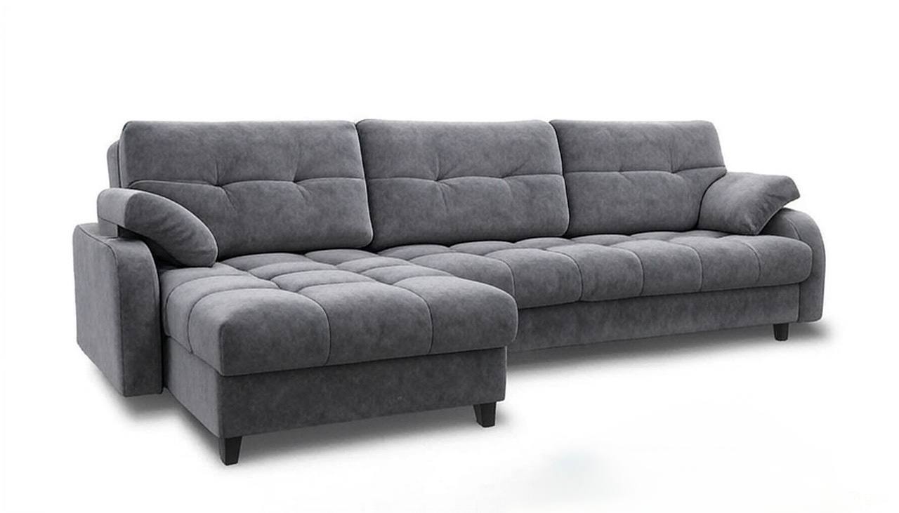 Диван Финка-4.1 ДКУ Тк.Monaco 07 Grafit 3 кат 2 кат Апогей