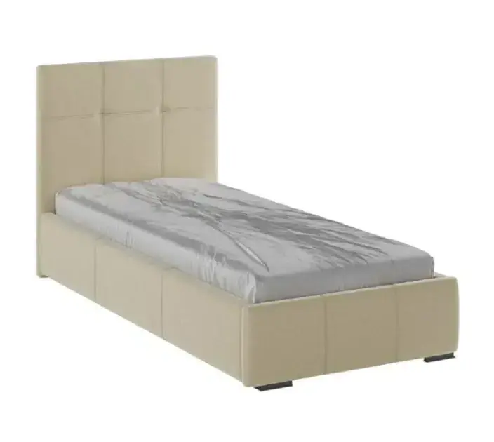 Корпус Рио интерьерной кровати (0,9м) бежевый квадрат