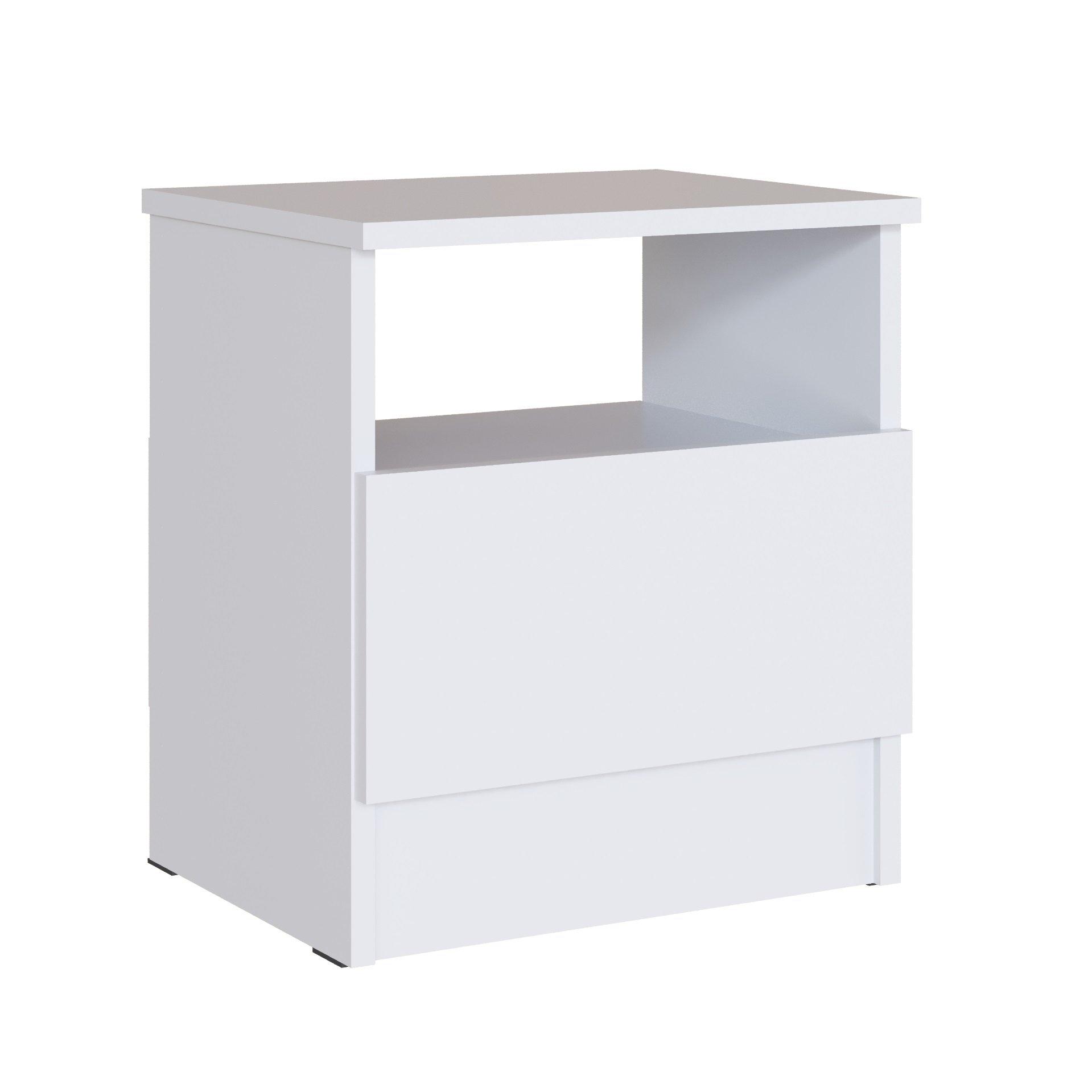 Спальня Мэнкс Тумба прикроватная МСТ-20 белый