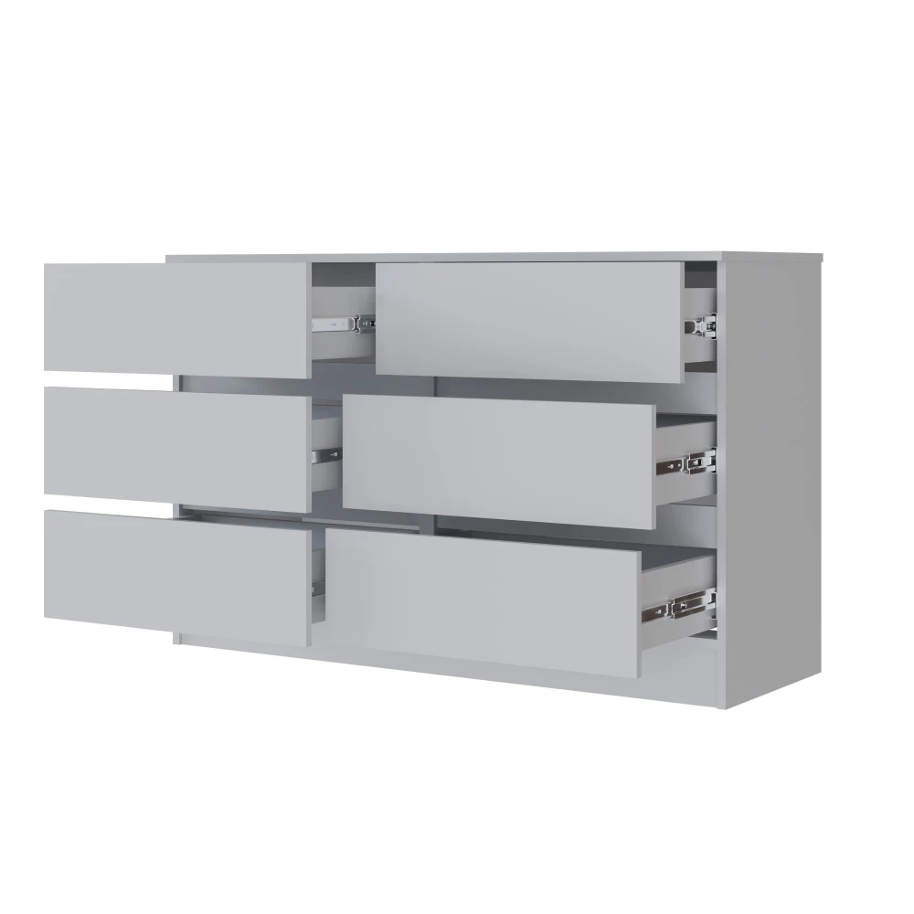 Гостиная Мэнкс Комод МГК-2 камень серый