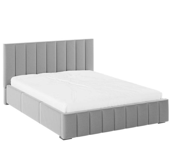 Корпус Нега интерьерной кровати (1,8м) светло-серый