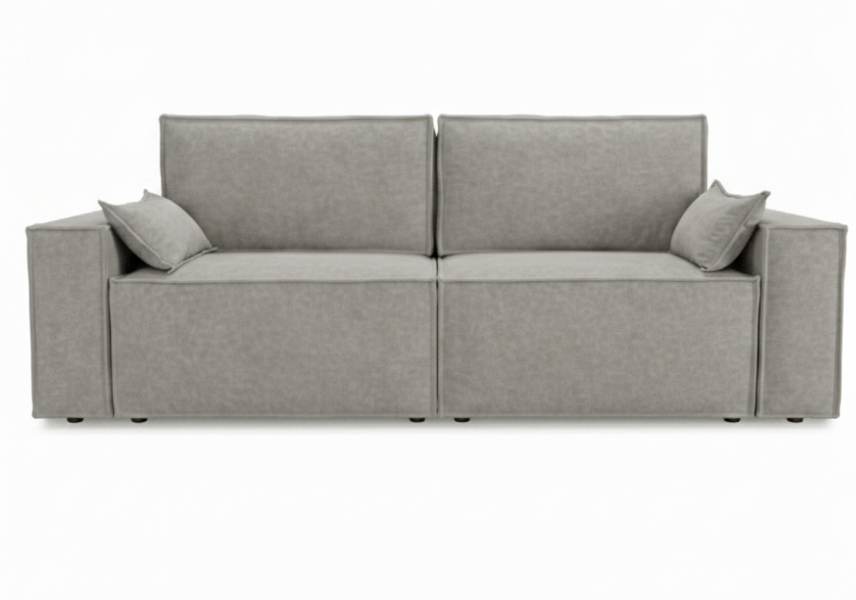 Диван Лортон-2 ДК Тк.Катания 05 серый жемчуг 1 кат Апогей