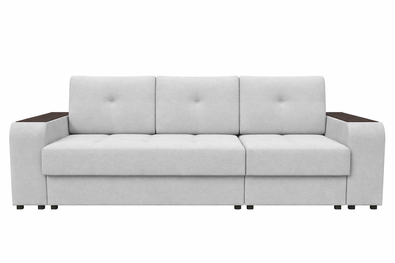 Диван Регина-15 (Остин 2) ДК+КК прямой Тк.WT 2366-14 серебристо- серый 1 кат Регина