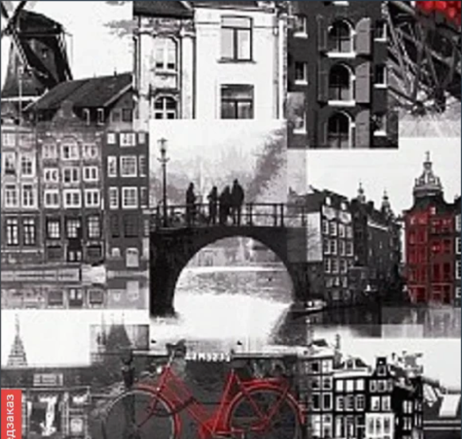 Кресло-тахта Юниор левый Тк.Амстердам графит 1 кат Евромебель