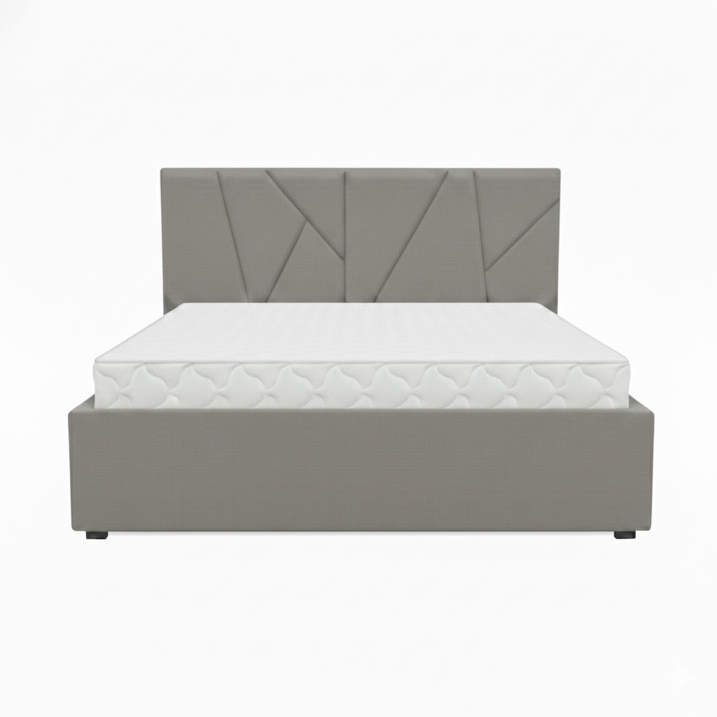 Кровать Рица-1 1,4*2,0 с П.М. Тк. NEVADA NEW 02 2 кат  Апогей