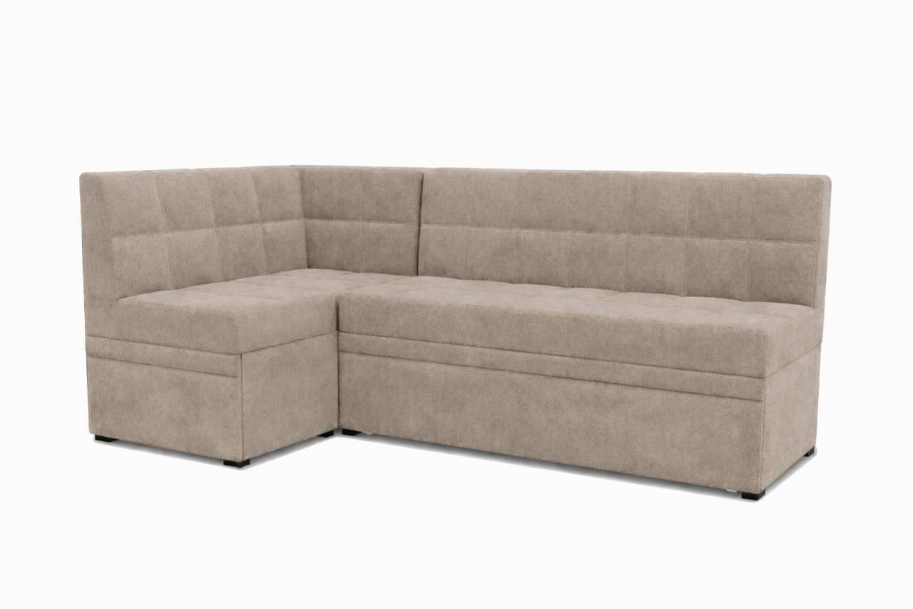 Диван угловой Регина-8 Бриз ДКУ левый Тк.Монако 12 С стоне бежевый 1 кат Регина