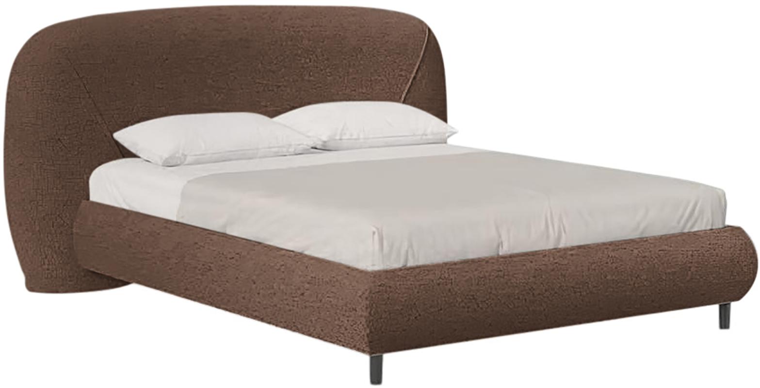 ЛД 353.020.000 Пьетра Кровать 1600 мягкая универсальная (Коричневый, ткань QUEEN cashmere)