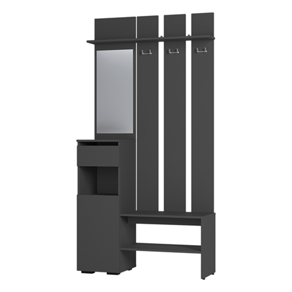 Прихожая "Мия" ПР-03 графит (графит)