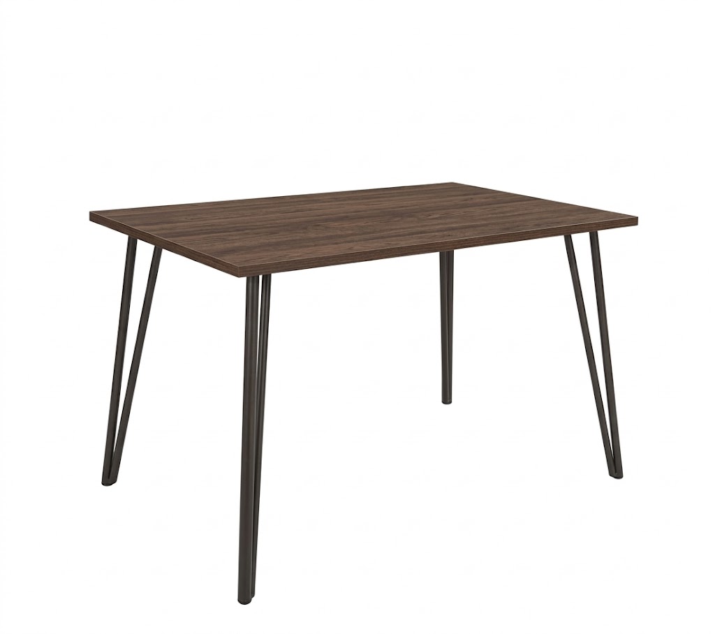 Стол обеденный Сиена 1200*800*755мм Дуб табачный/Черный Сакура