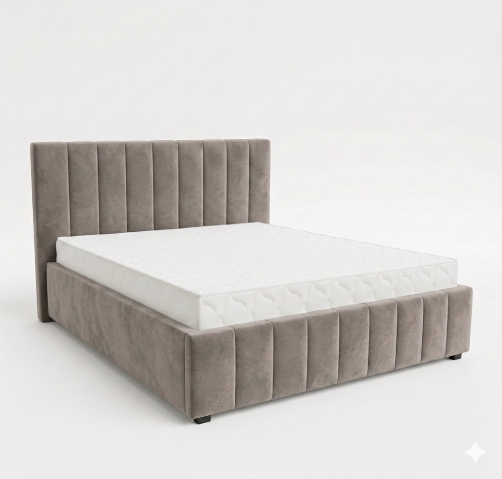 Кровать Кордова-1 1,6*2,0 с П.М. Тк. Relax Mocco 4 кат  Апогей