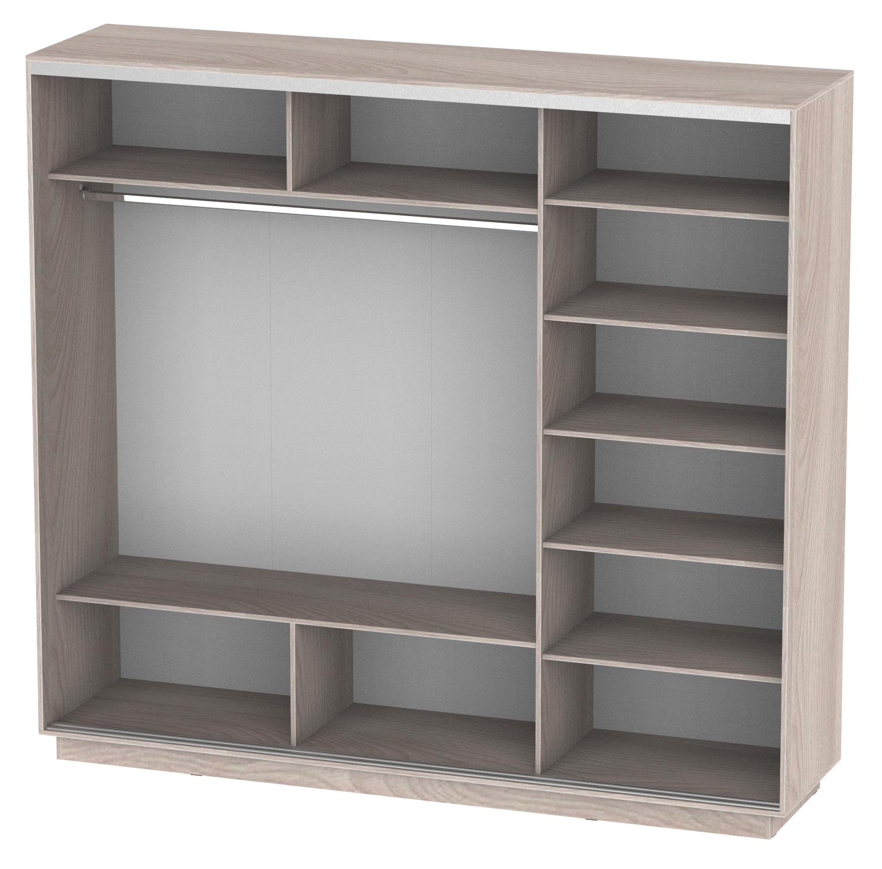 Корпус шкафа ТАНДЕМ 2400х2200х600 дуб молочный