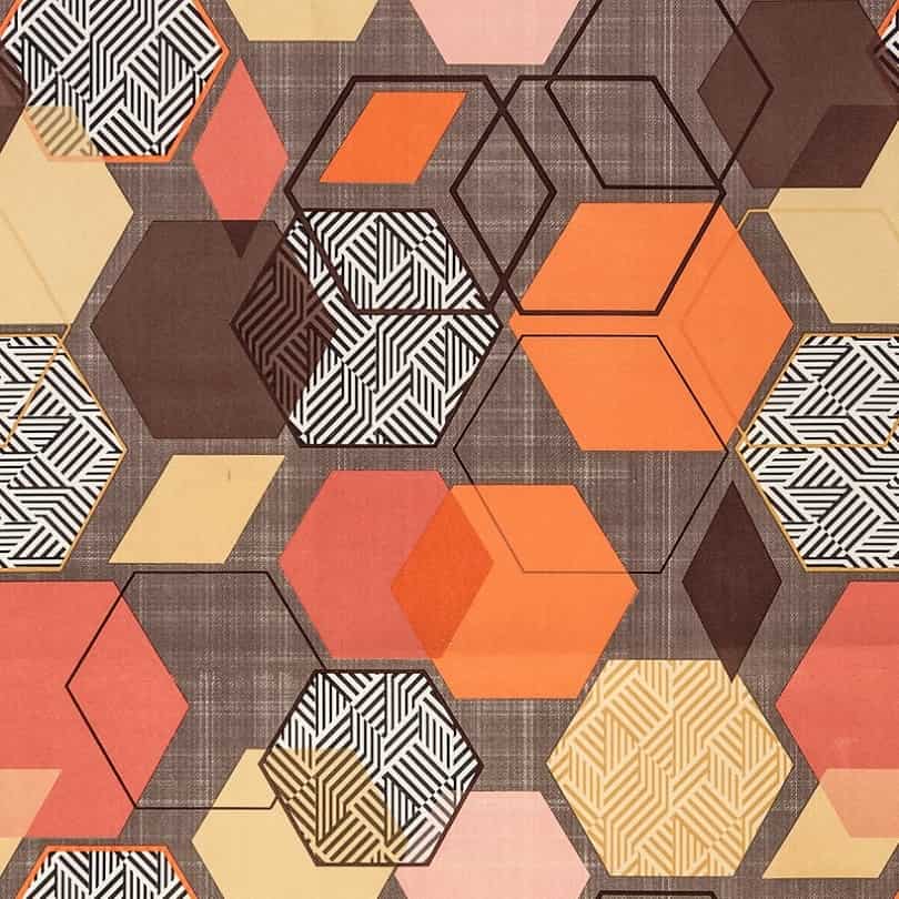 Диван "Рич" (Геометрия беж / Магнетика 7)