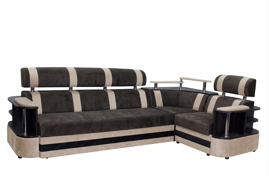 Диван угловой Дубай УД4 Тк. Levis 07 + Levis 05 1 кат Евромебель