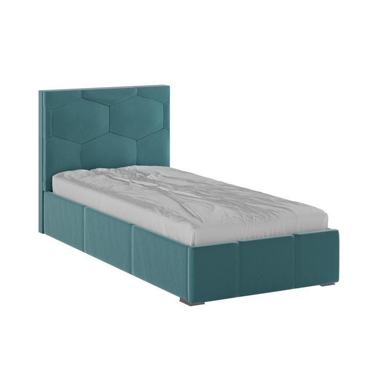 Корпус Манука интерьерной кровати (0,9м) бирюза