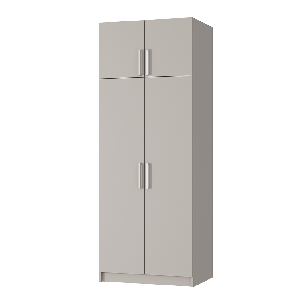 Шкаф 2-х створчатый с перегородкой Кашемир