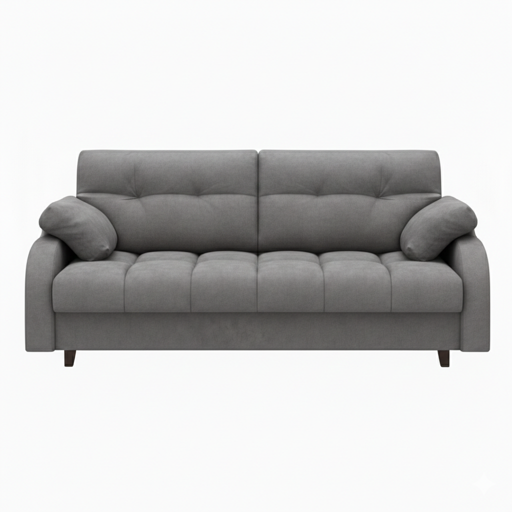 Диван Финка-4.1 ДК прямой Тк.Lovers-27 стоун 2 кат Апогей