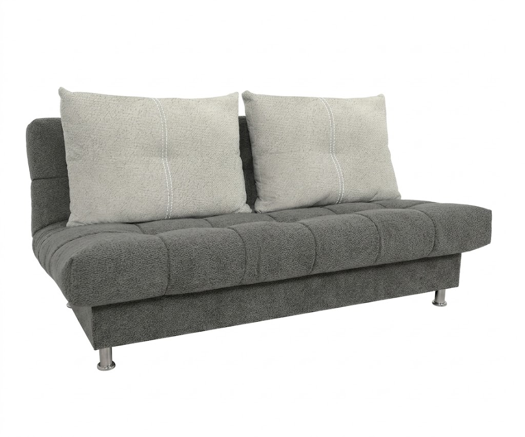 Диван Финка-3 ДК прямой Тк.Боска VL-1912-17 (белый жемчуг) + Боска VL-1912-19 (темно-серый) 1 кат Ап