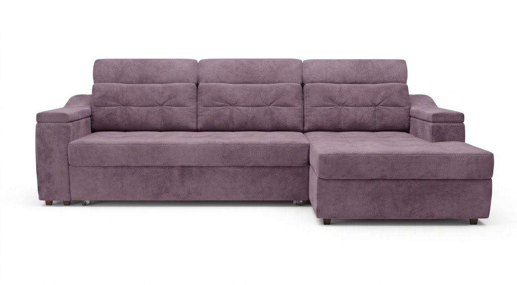 Диван угловой Бруно ДКУ-О NEW НБ правый Тк.Joy 09 1 кат Апогей