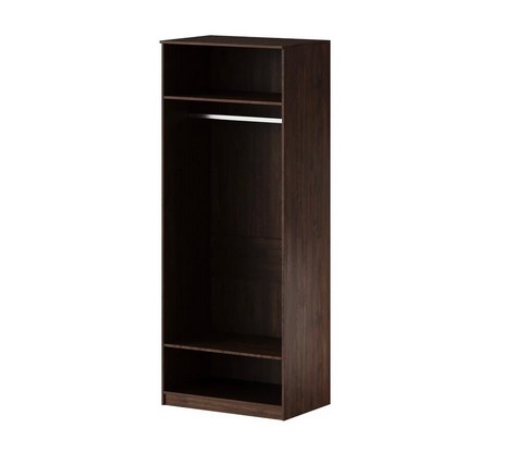 Тиана Шкаф 2х дверный Дуб Апрель темный/Мидори