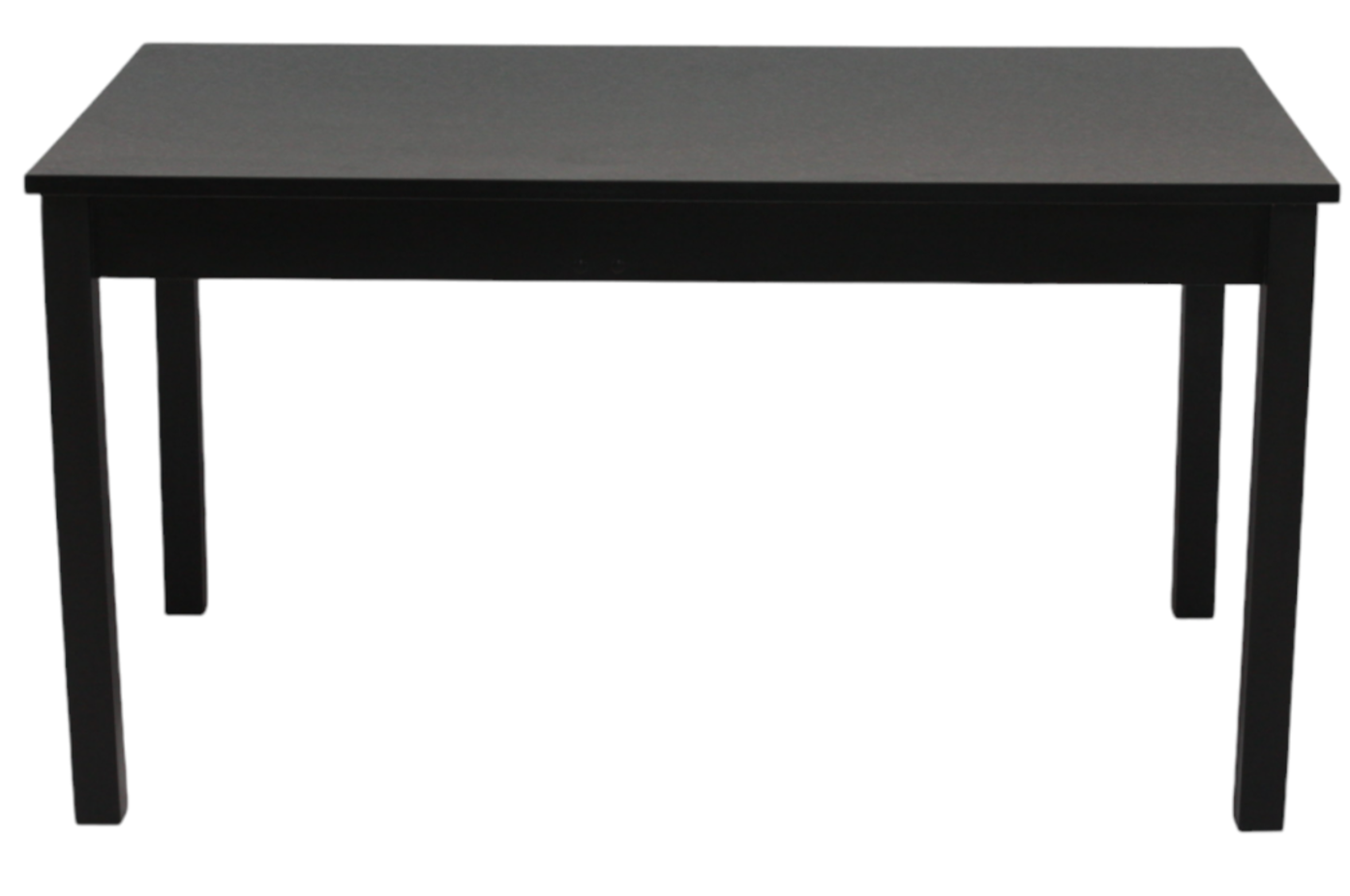 Стол Буони раздвижной 1160(1560)*700 ноги квадро черные Черное Пл.5003ТС Черный иней Висма