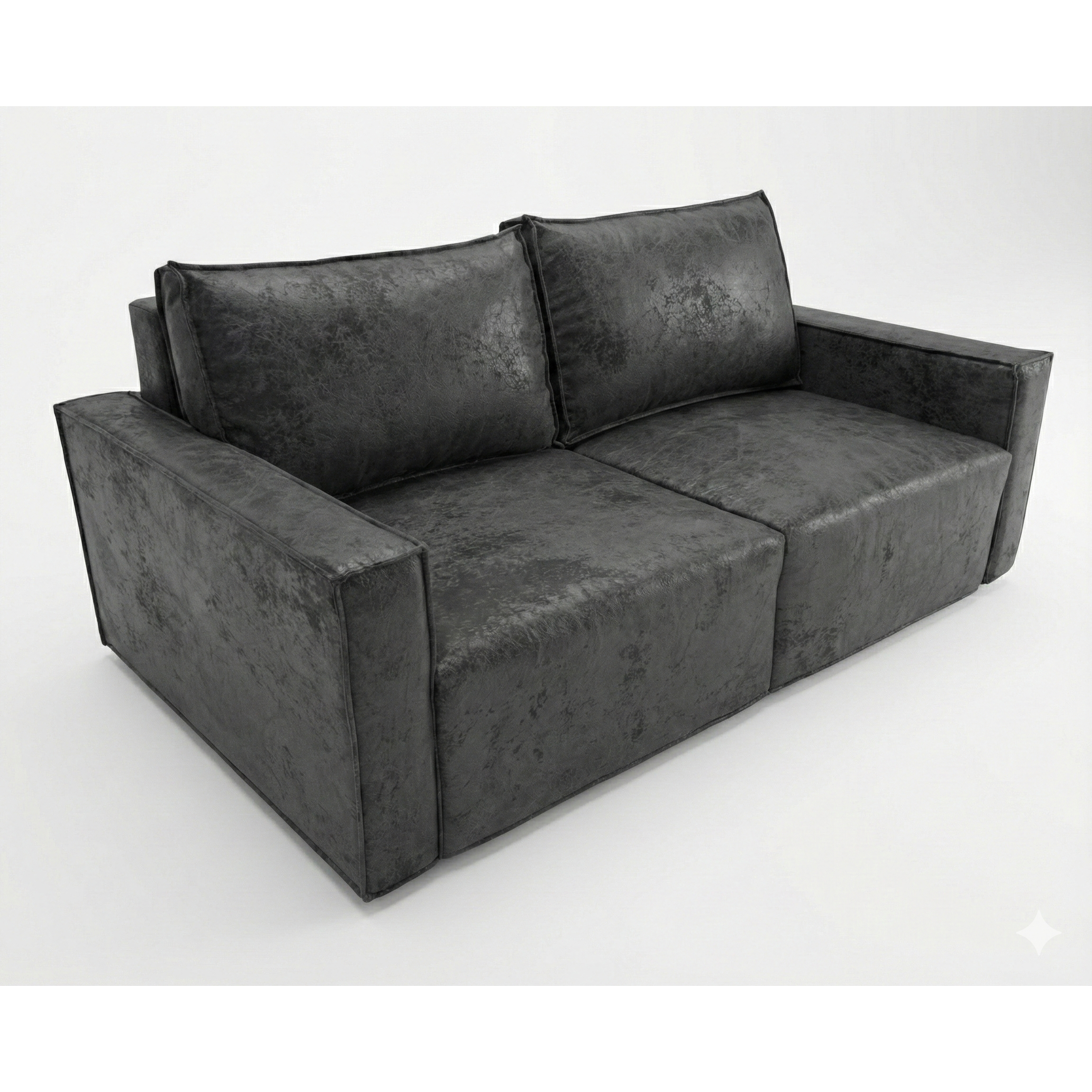 Диван Артек-1 1,6*2,0 DAKOTA NERO (Графит)