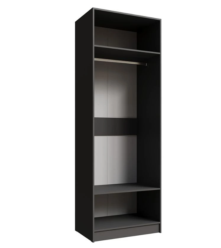 Шкаф Мадрид (0,75) без зеркала графит серый