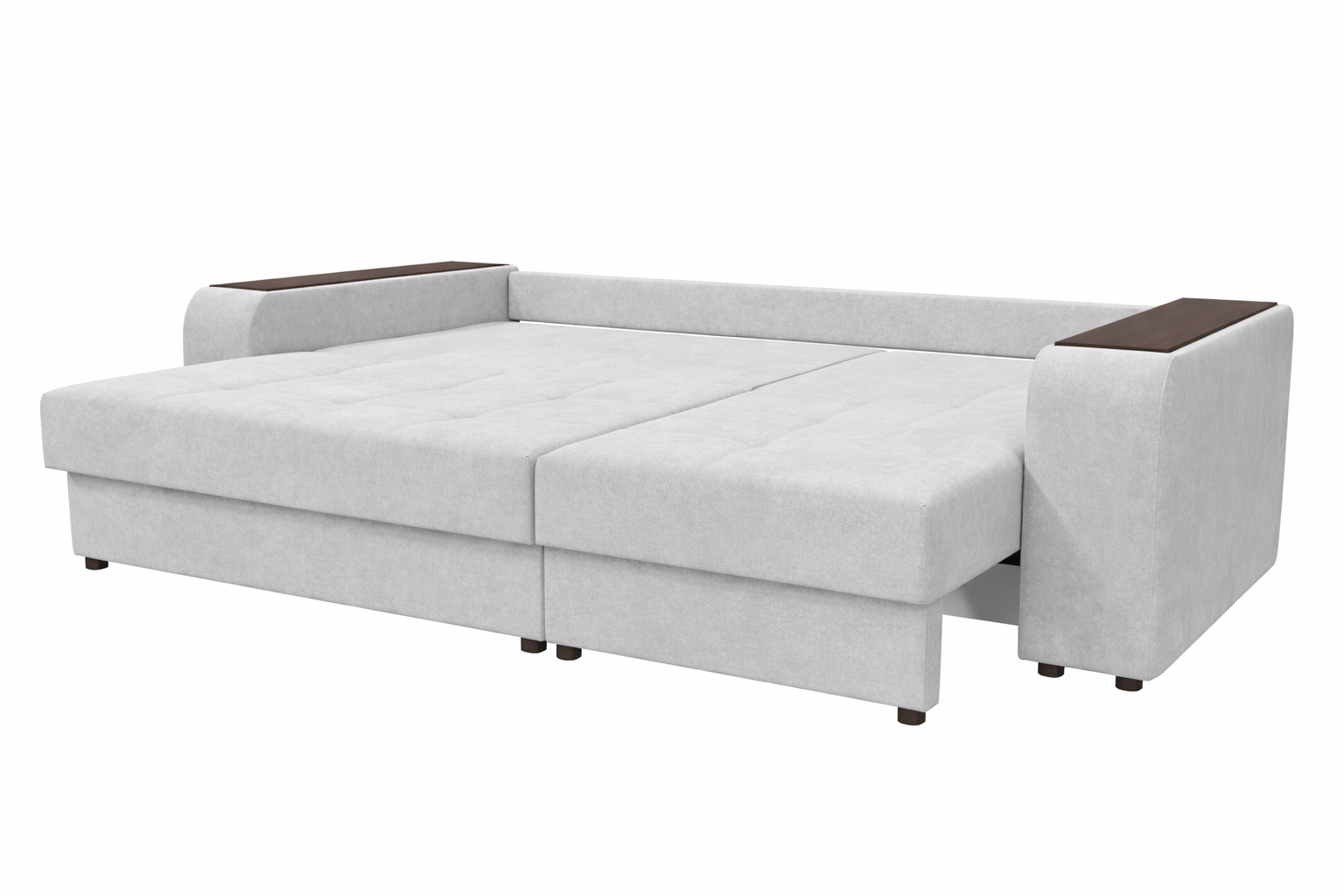 Диван Регина-15 (Остин 2) ДК+КК прямой Тк.WT 2366-14 серебристо- серый 1 кат Регина