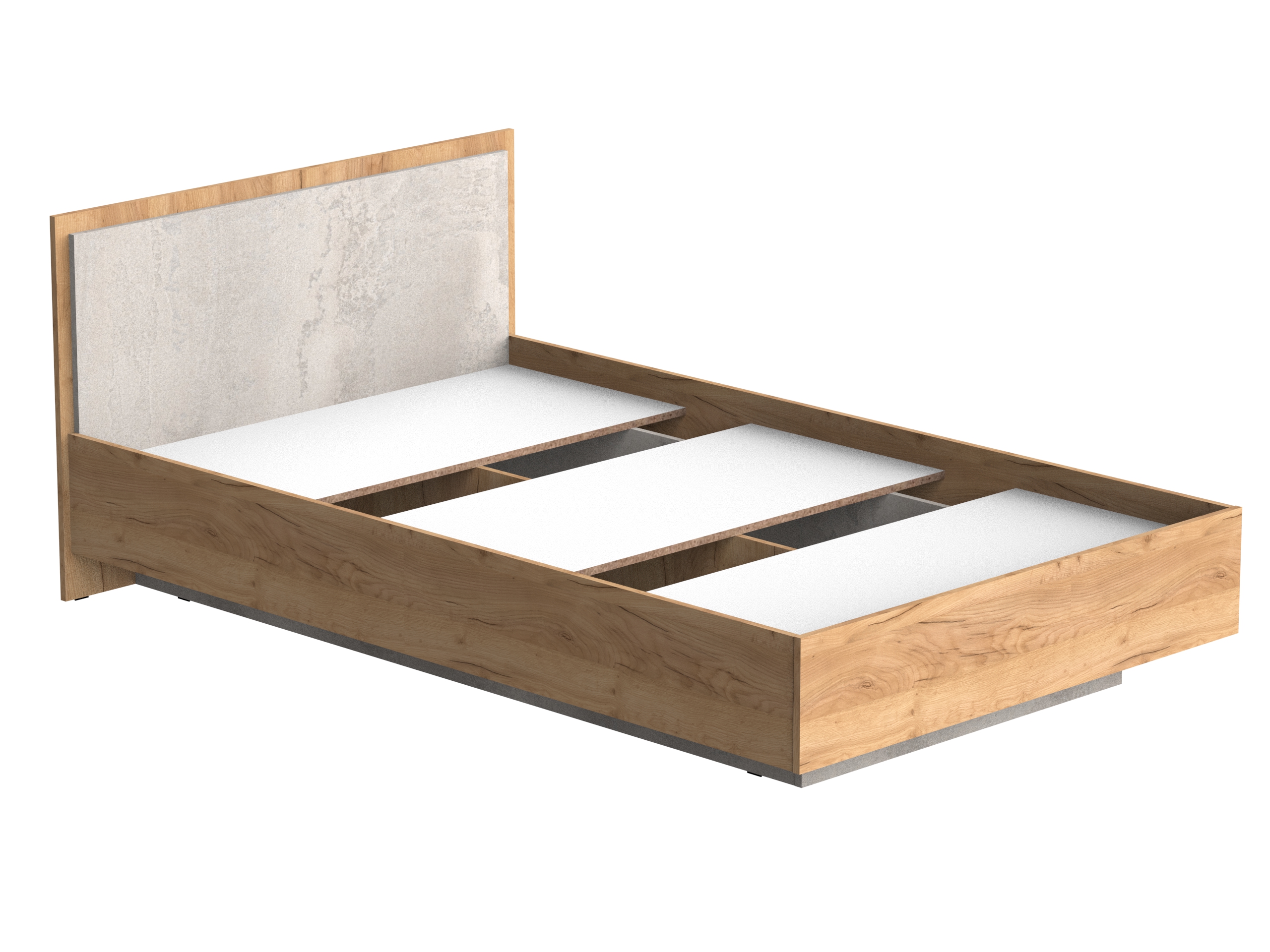 Кровать 1200 БЕНТОН 1268х800(351)х2048