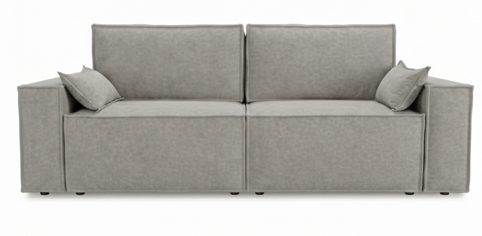 Диван Лортон-2 ДК Тк.Катания 05 серый жемчуг 1 кат Апогей