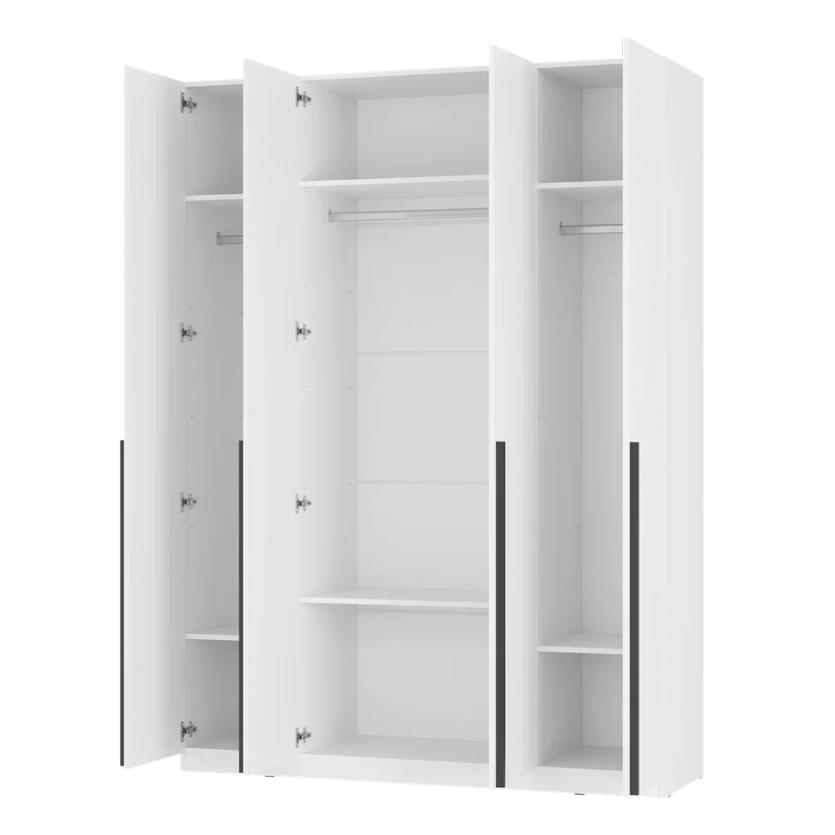 Шкаф 4-х створчатый "Айрон" ШК-13 белый