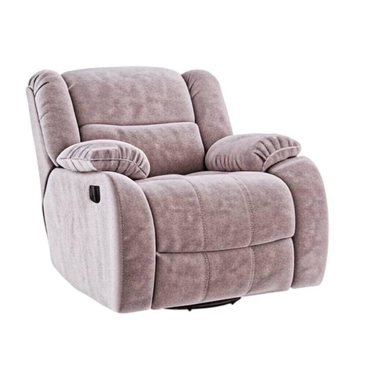 Кресло Орион (Реклайнер 1) Тк.Плутон 027 (крем) 6 кат Апогей