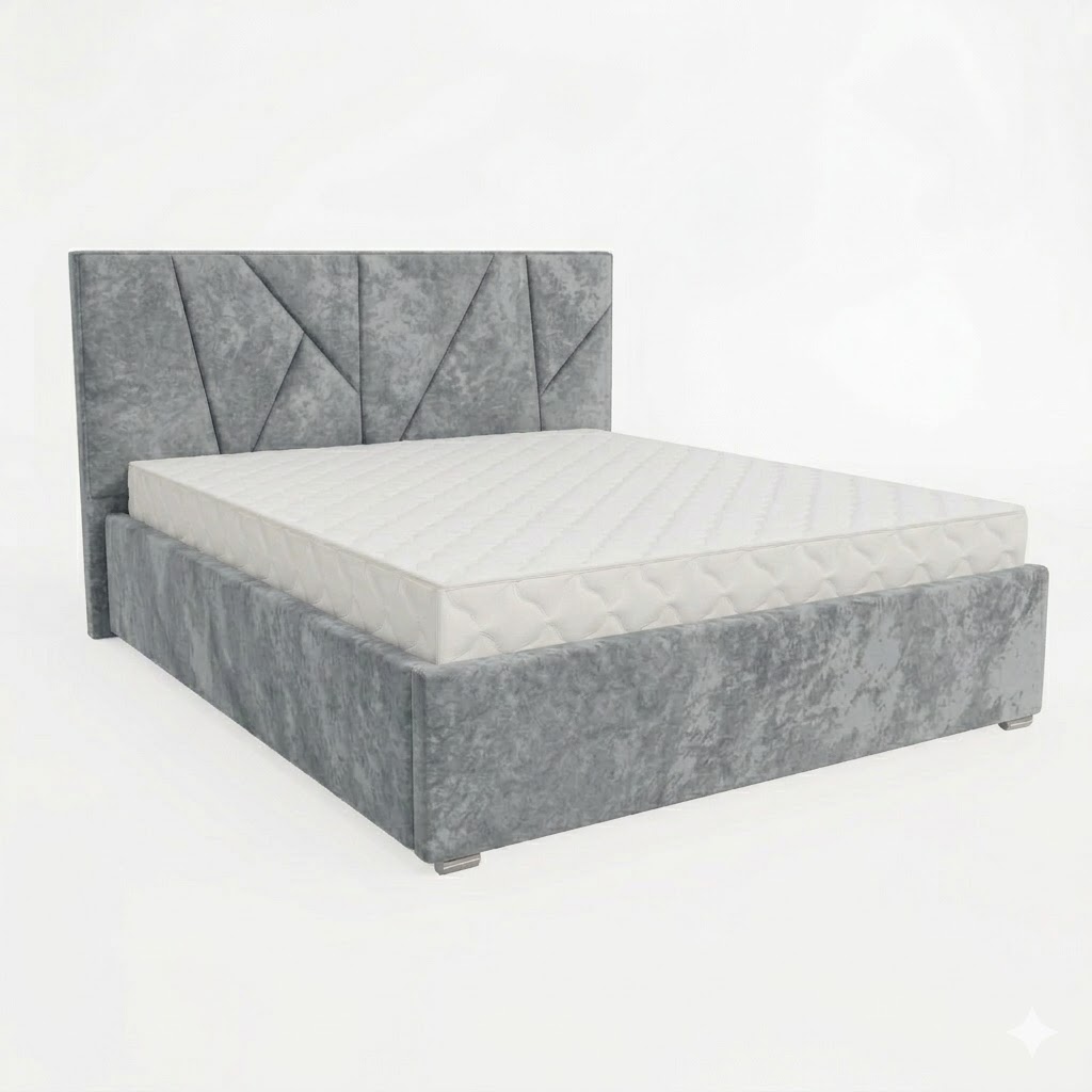 Кровать Рица-1 1,4*2,0 с П.М. Тк. Небби 316 4 кат  Апогей
