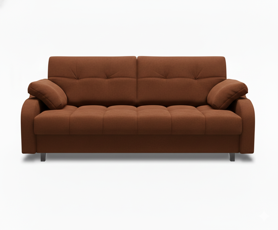 Диван Регина-10.2 ДК (Финка-4) прямой Тк.Ультра терра (Арбен) 3кат Регина