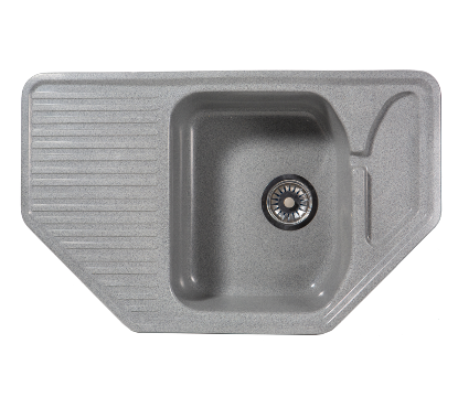 Кухонная мойка S-30 (тёмно-серый) матовый