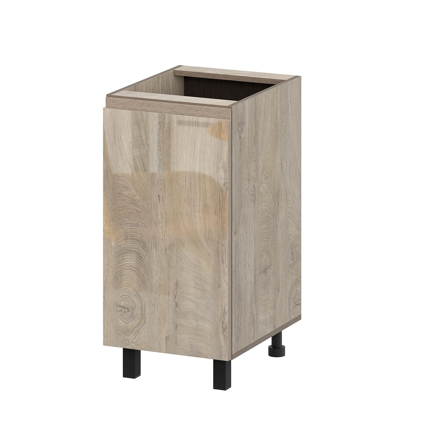 Кухонный гарнитур "Этна" Стол-рабочий 450 (45с1) Дуб Эндгрейн