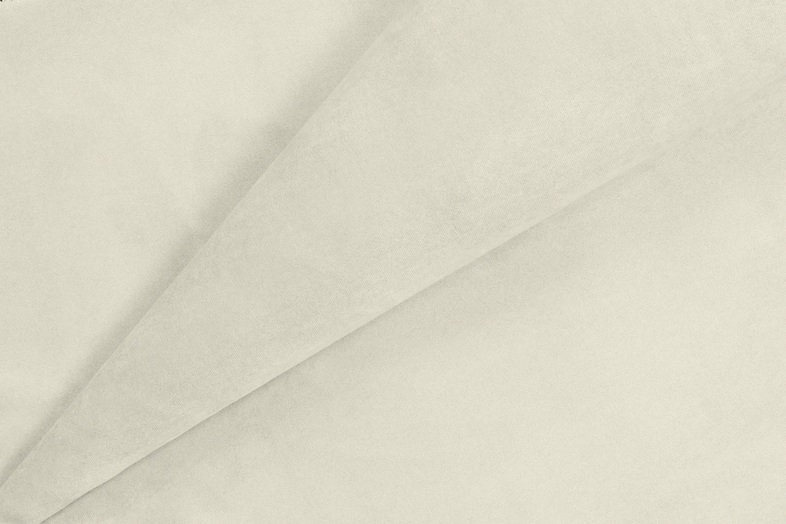 Диван Финка ДК с хром.бок. прямой Тк.Шторм 01 молочный 1 кат Апогей