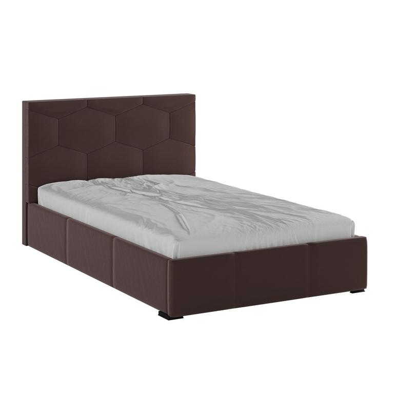 Корпус Манука интерьерной кровати (1,2м) коричневый