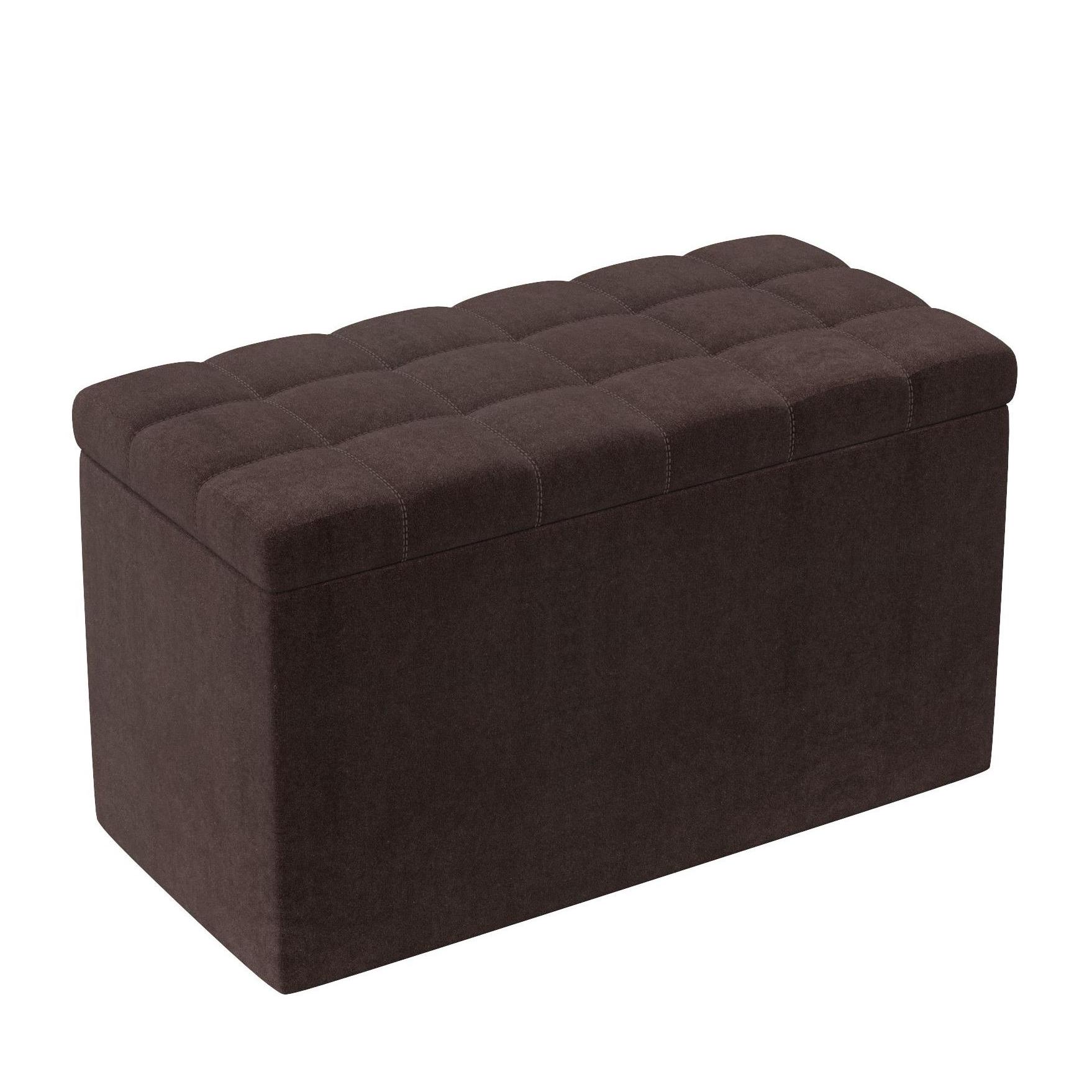 Пуф "Квадро" тип 2 - коричневый