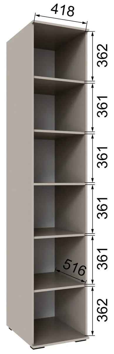 Шкаф Нельсон НШ-21 кашемир