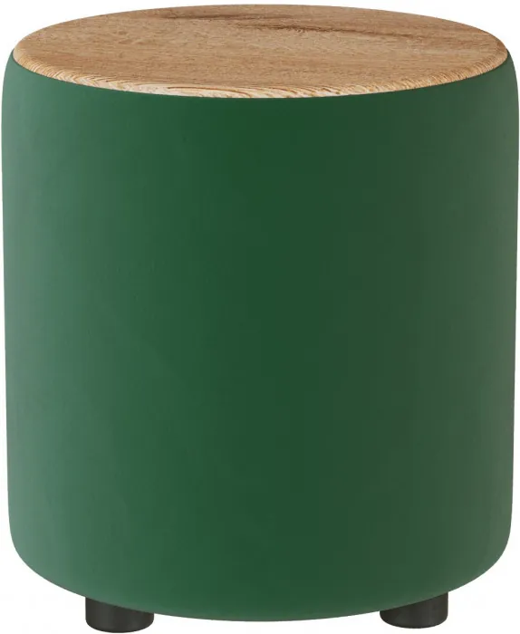 Пуф Пай изумруд/мдф дуб канадский