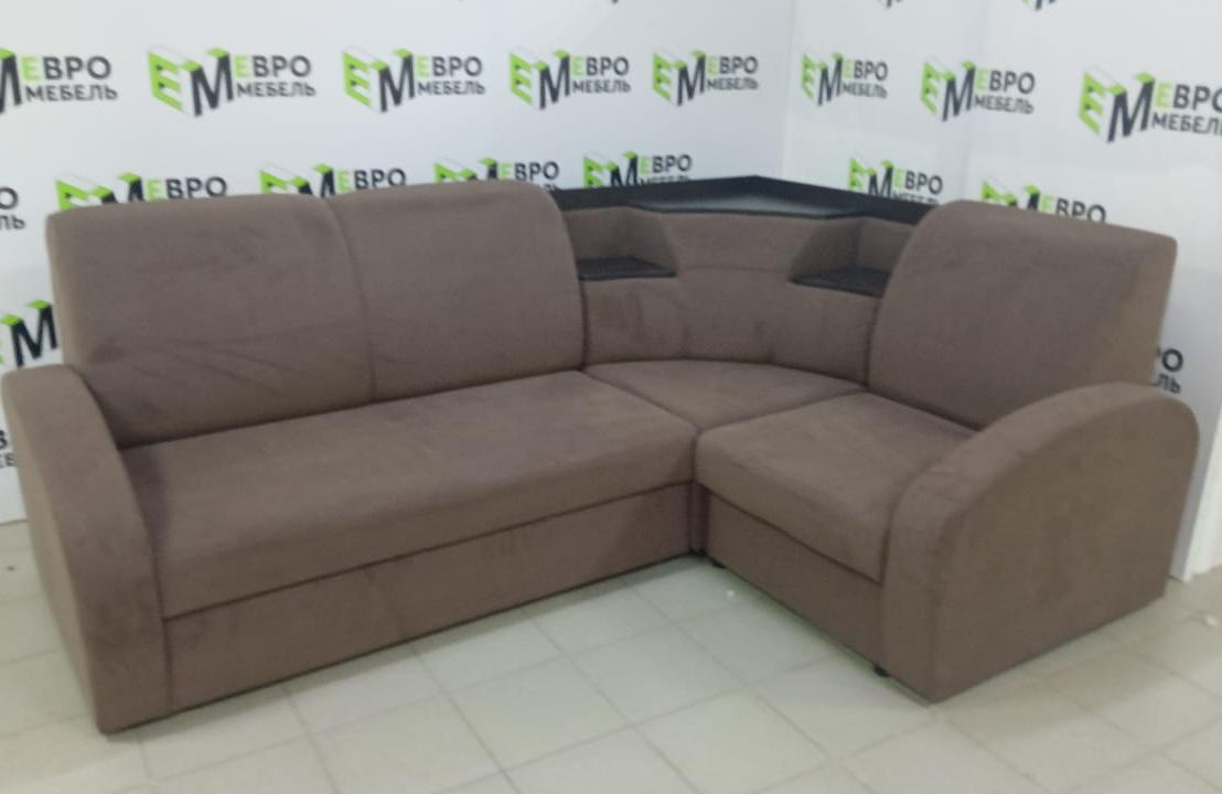 Диван угловой Лотос УД3 Тк.CF 016-12 1 кат Евромебель