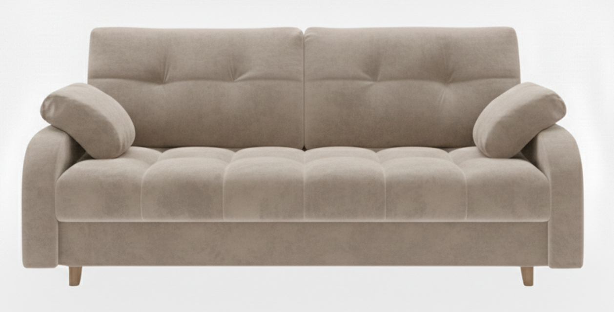 Диван Финка-4.1 ДК прямой Тк.Sensey Humus 3 кат Апогей