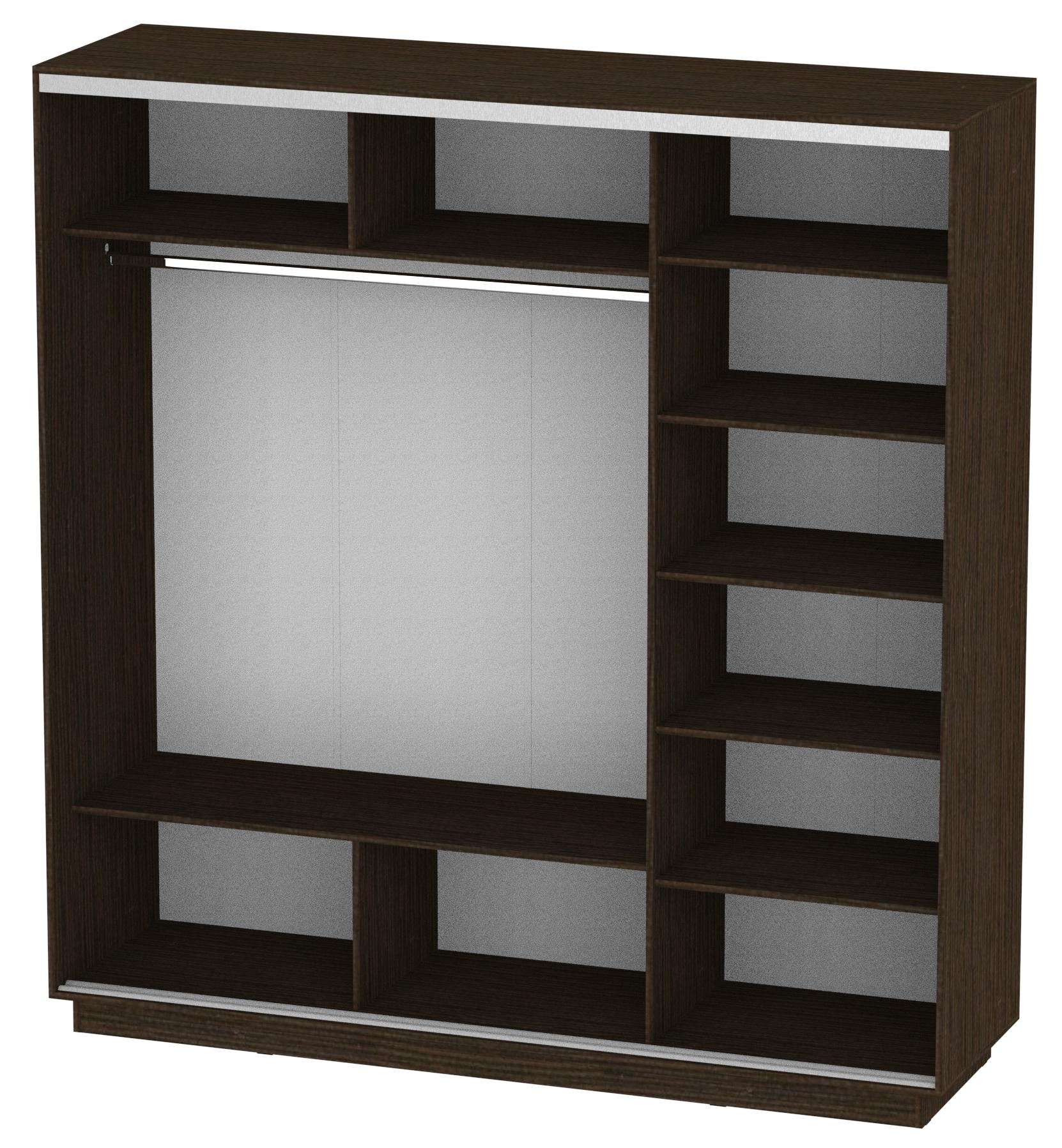 Корпус шкафа ТАНДЕМ 2100х2200х600 венге