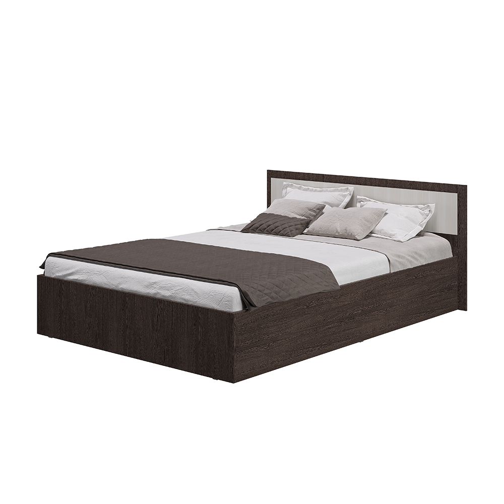 Кровать 1,4 м "Фиеста" венге/лоредо