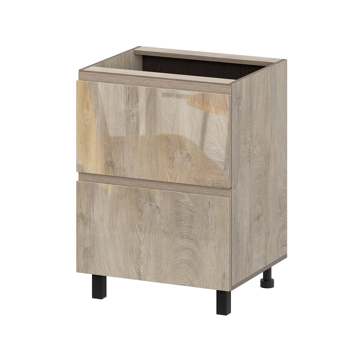 Кухонный гарнитур "Этна" Стол-рабочий 600 (6с2я)