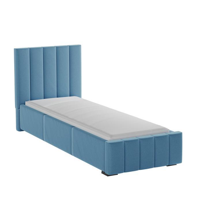 Корпус Нега интерьерной кровати (0,9м) светло-голубой