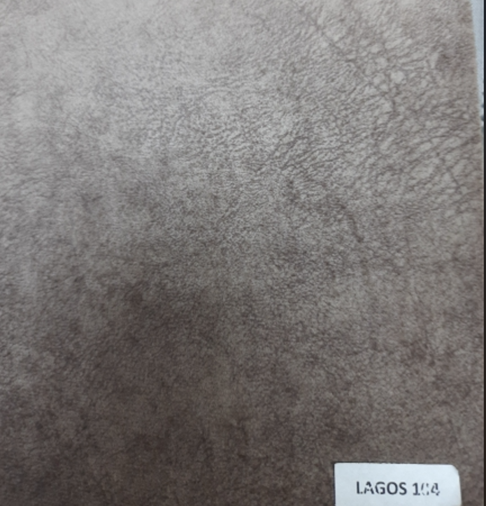 Диван угловой Финка ДКУ с хром бок. Тк.LAGOS 104 шоколад 4 кат Апогей