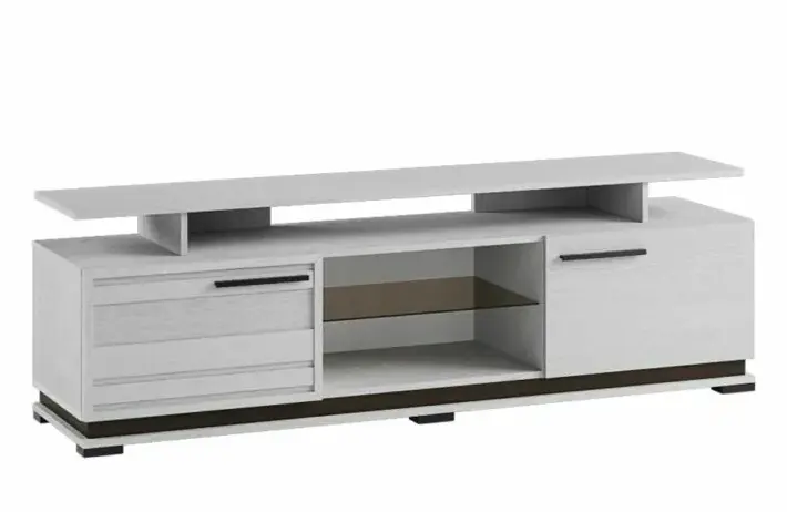 Гостиная Модена тумба ТВ МТ-2 белый/венге