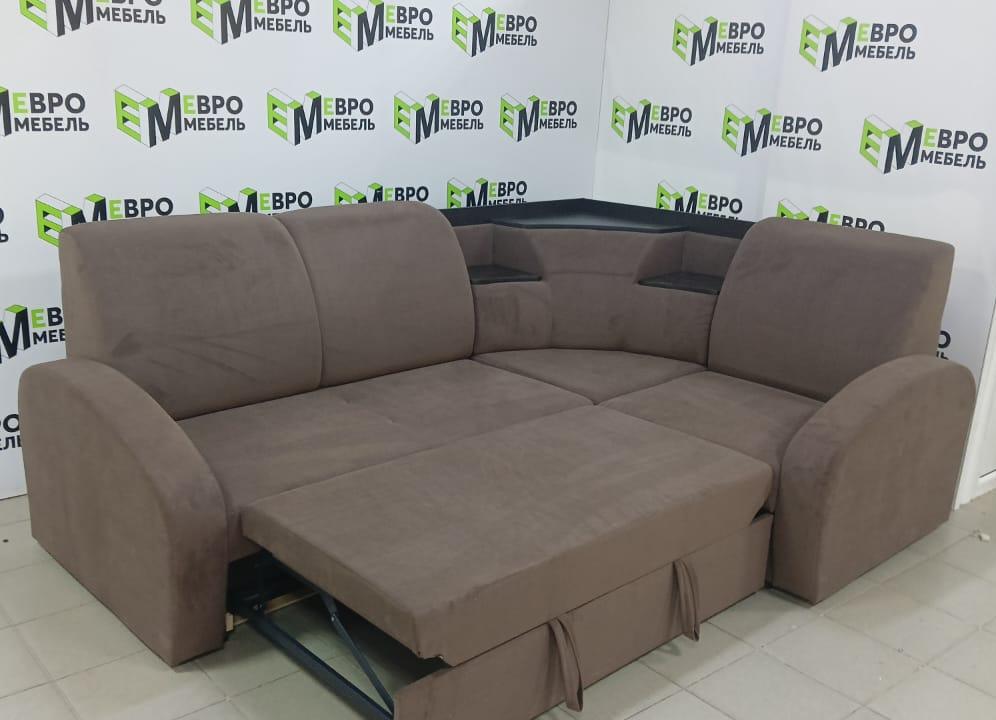 Диван угловой Лотос УД3 Тк.CF 016-12 1 кат Евромебель